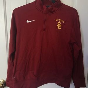 USC Nike Dri-Fit Quarter Zip